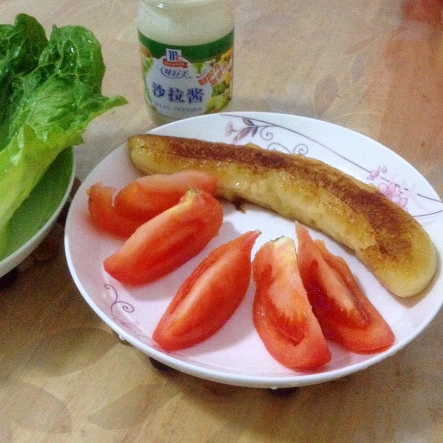 原汁原味煎香蕉