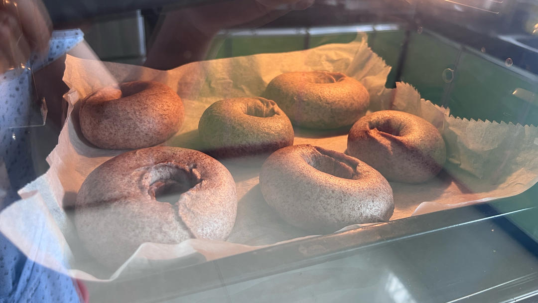 免揉贝果配方❗️不会做贝果一定要试试这个🔥一次成功