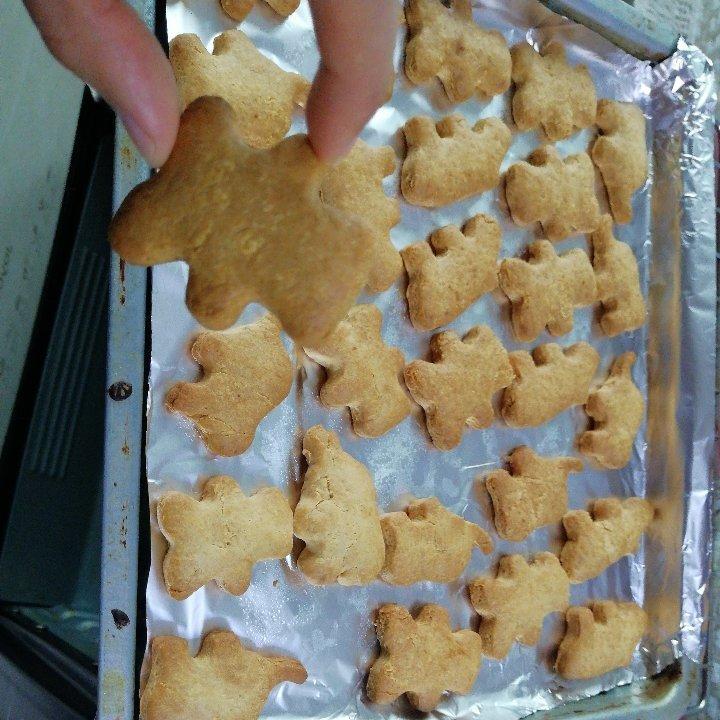 自制雪花酥小奇福饼干