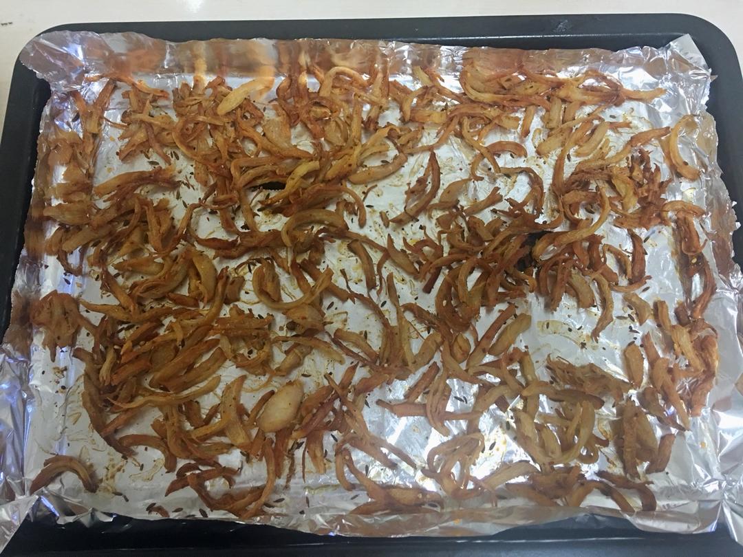 五香孜然烤鸡胸肉丝干（减肥零食）