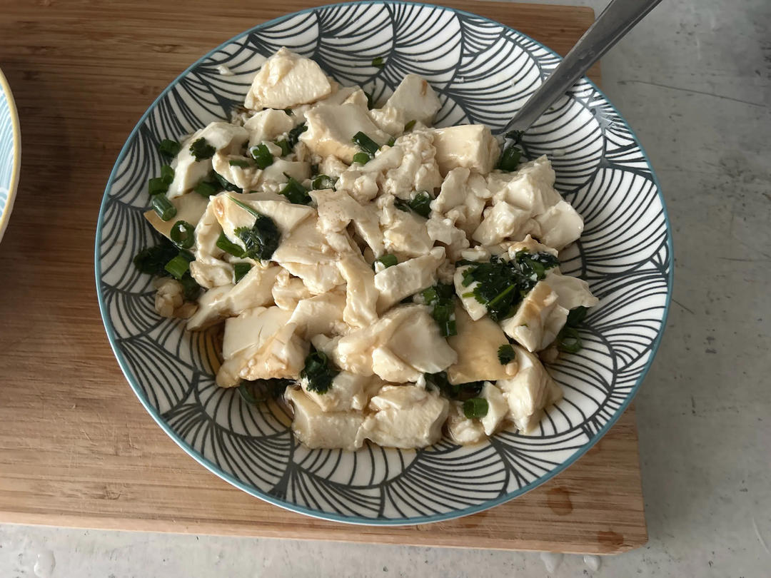 凉拌豆腐/小葱拌豆腐