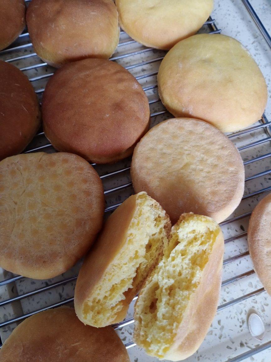 玉米面发饼