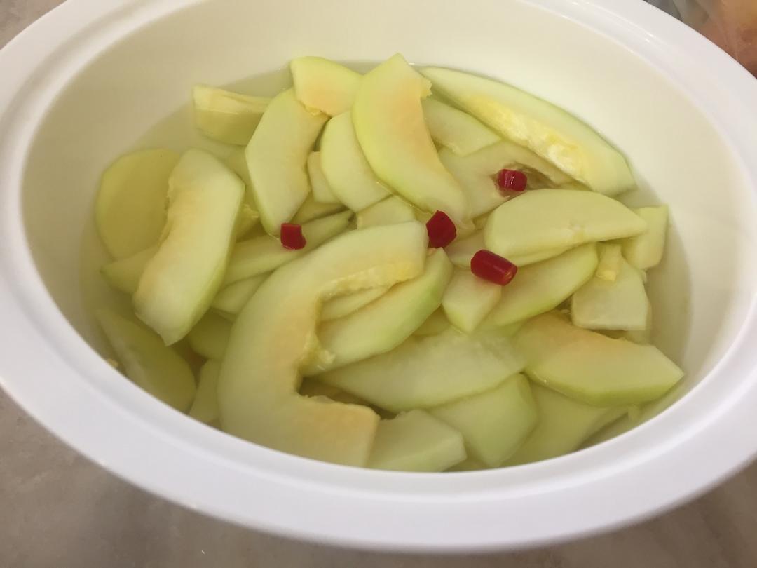 开胃木瓜酸（酸辣微咸）