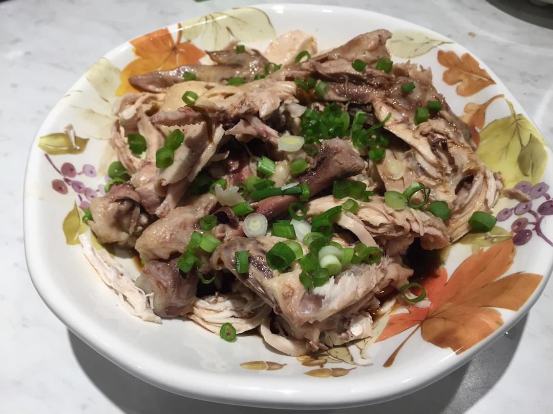 葱油鸡（鸡腿可以这样吃快手菜）