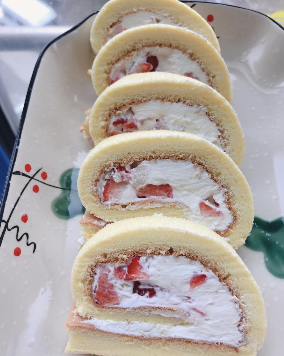 水果奶油蛋糕卷（附各种小心得）