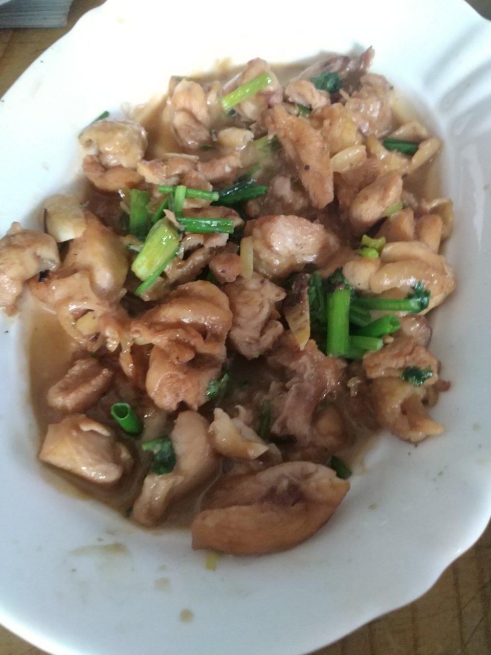 青椒炒鸡腿肉（大厨级别）