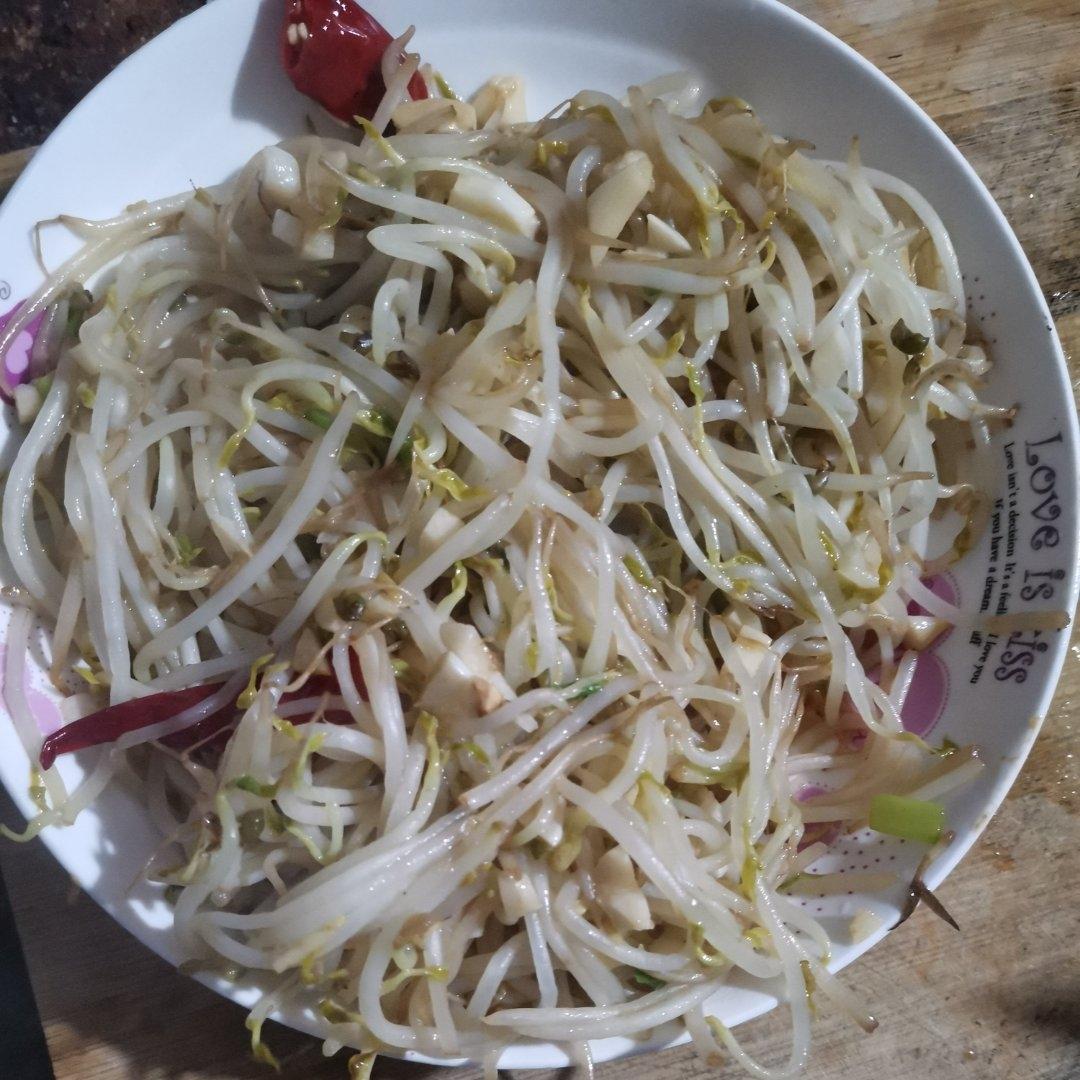 素炒豆芽（东北版）