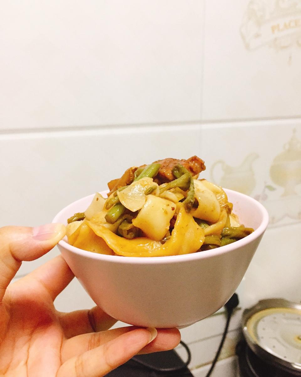 豆角焖面