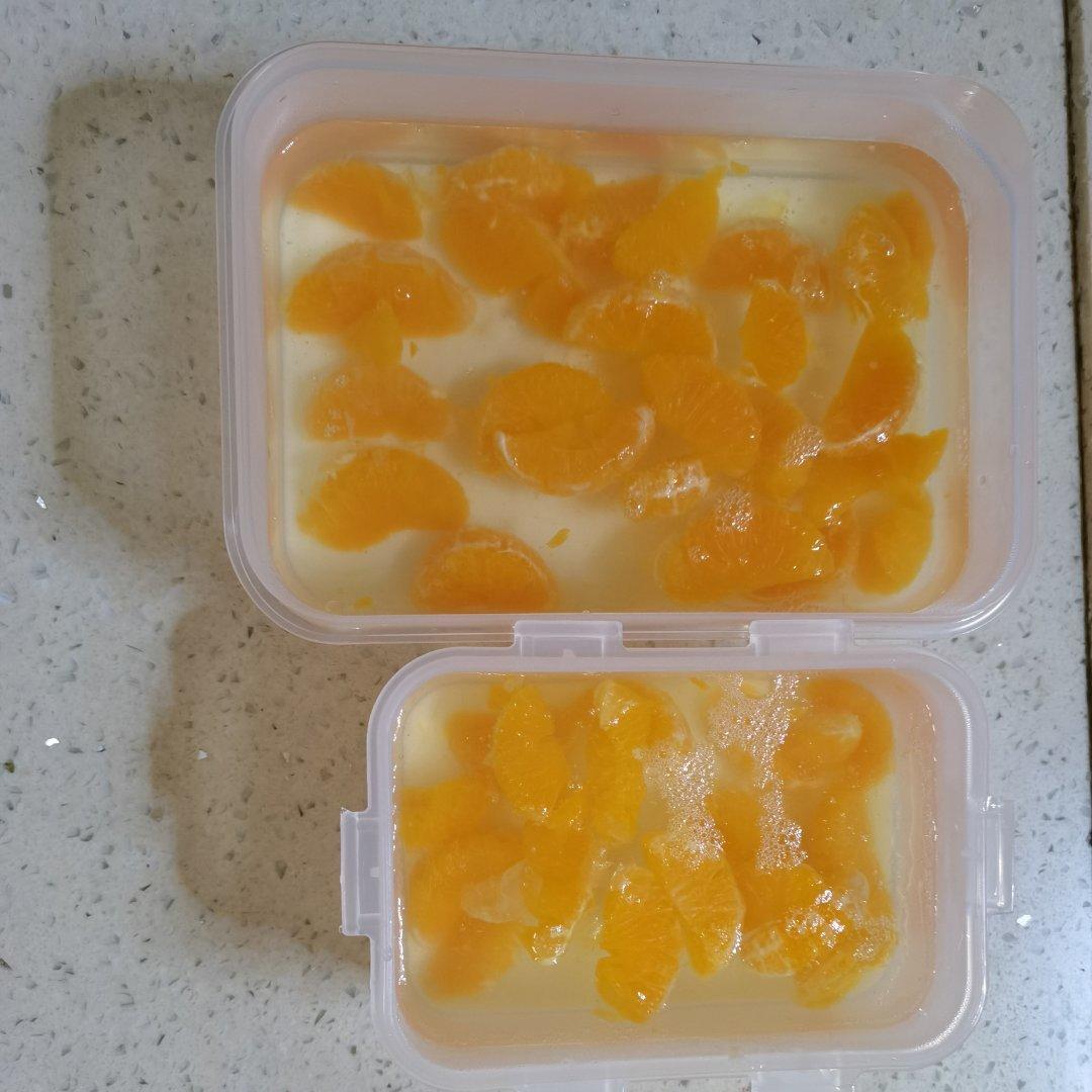 水果果冻蛋糕白凉粉