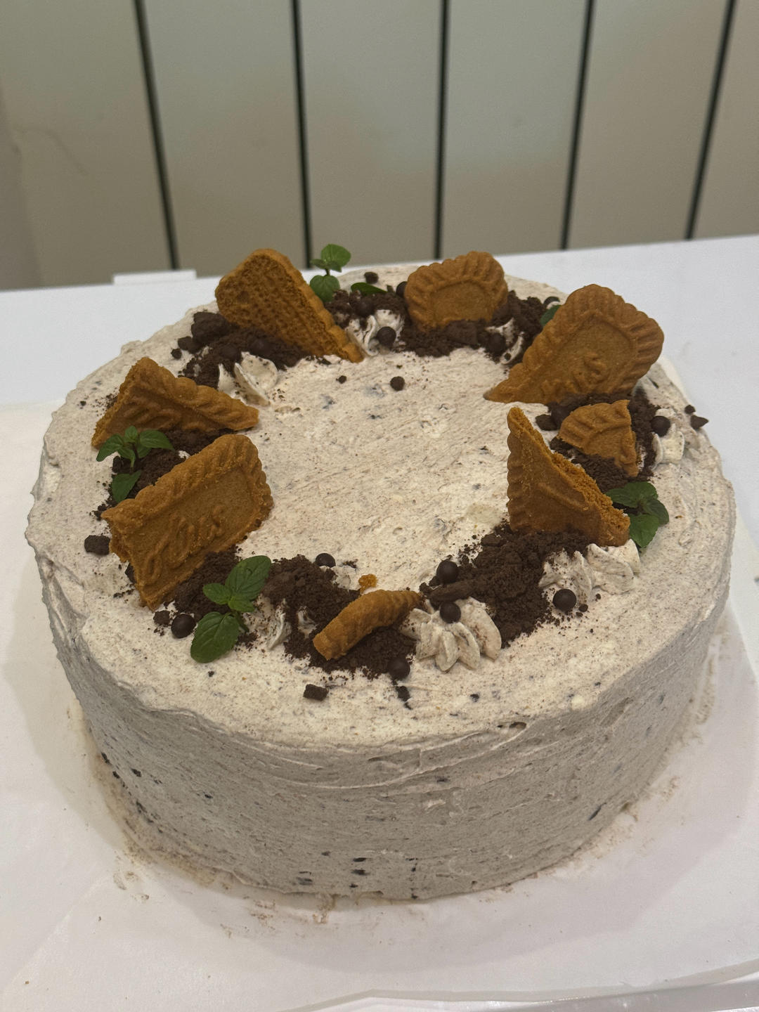 奥利奥海盐咸奶油戚风蛋糕8寸