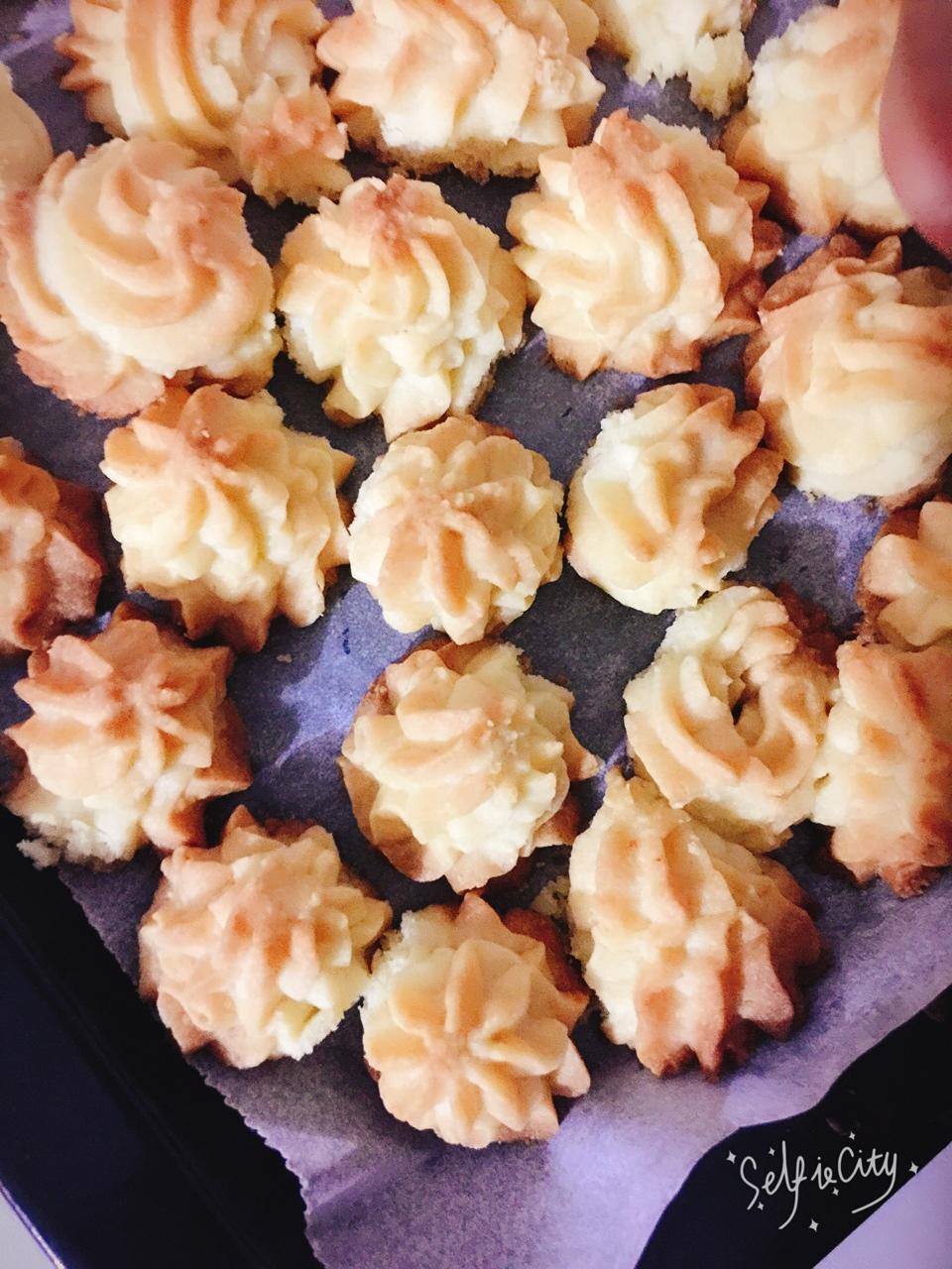 酥的掉渣入口即化网红原味曲奇媲美小熊曲奇