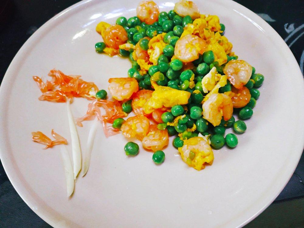 低脂豌豆虾仁滑蛋