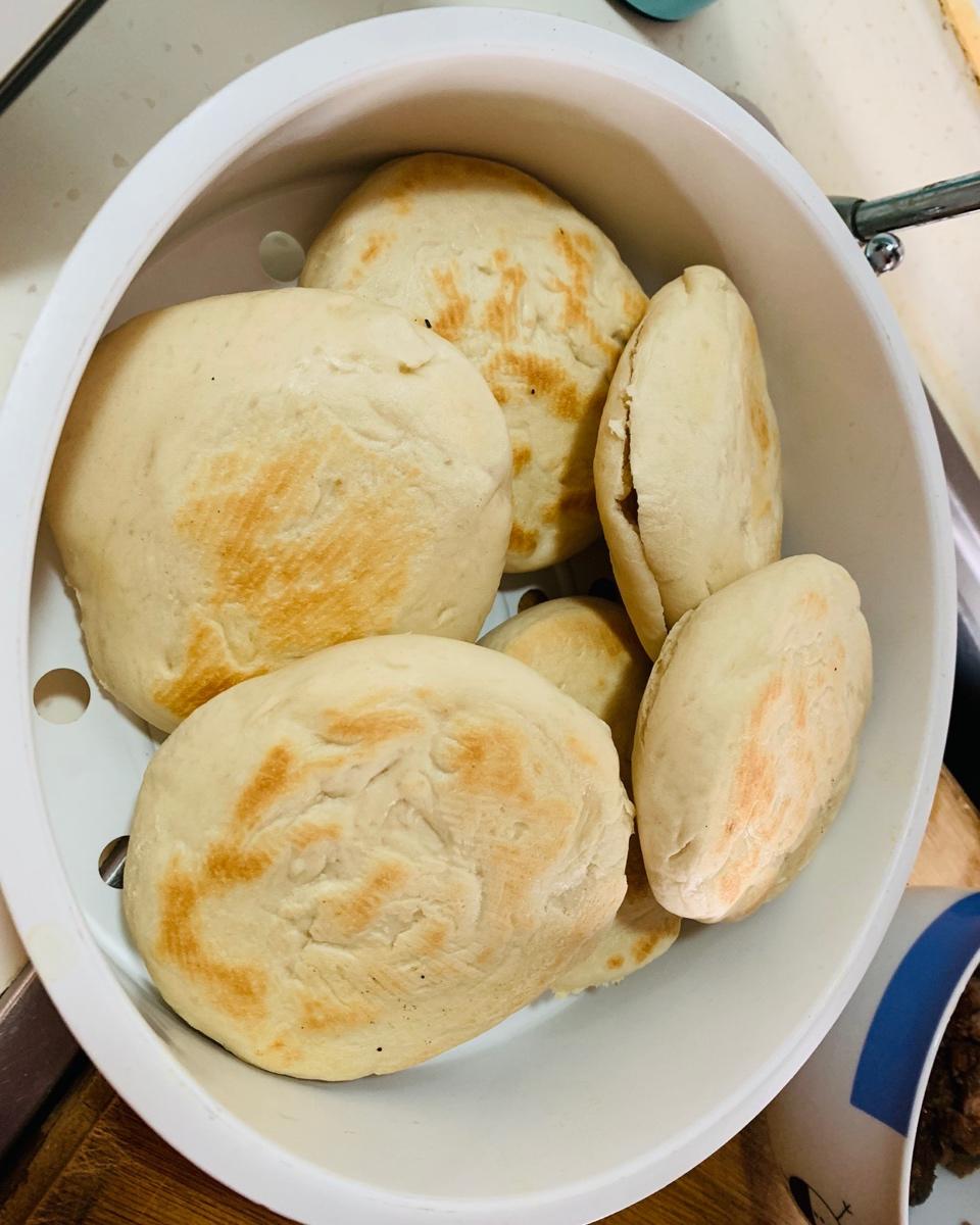 肉夹馍(白吉馍的制作)