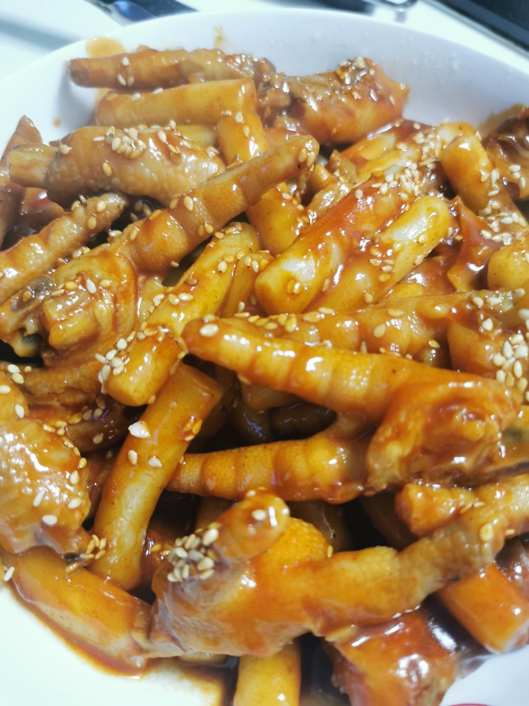 韩式辣酱鸡爪