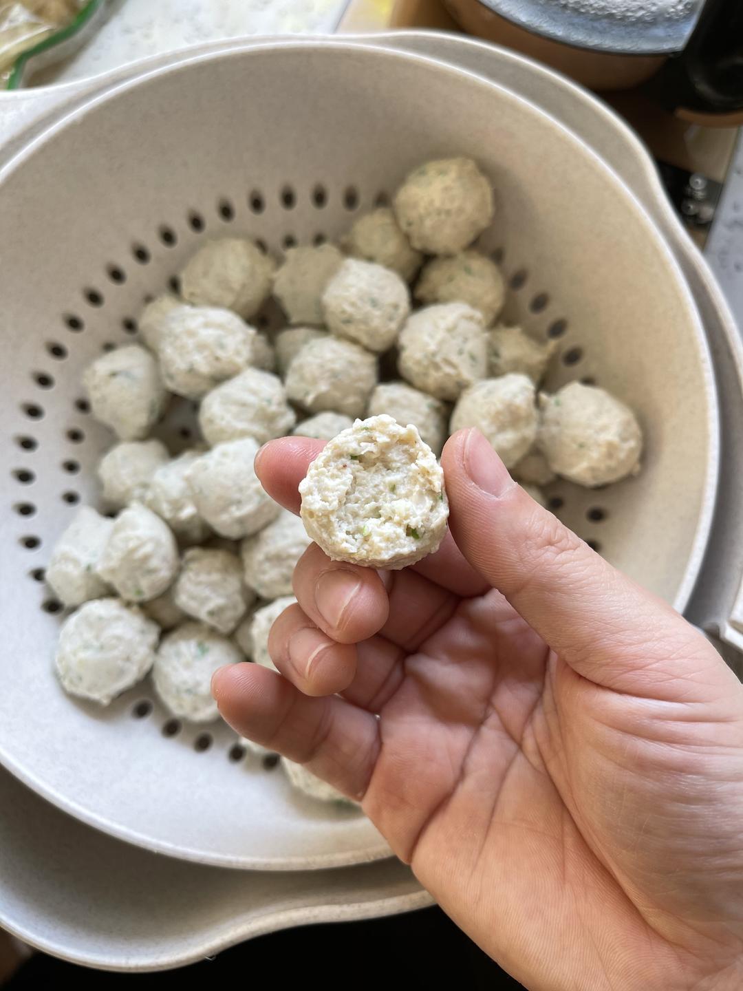 减脂鸡胸肉丸子