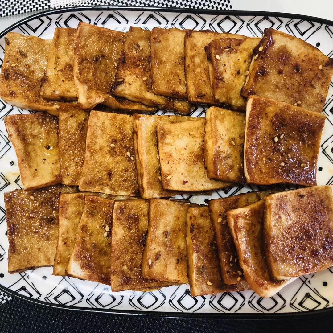 辣烤千叶豆腐