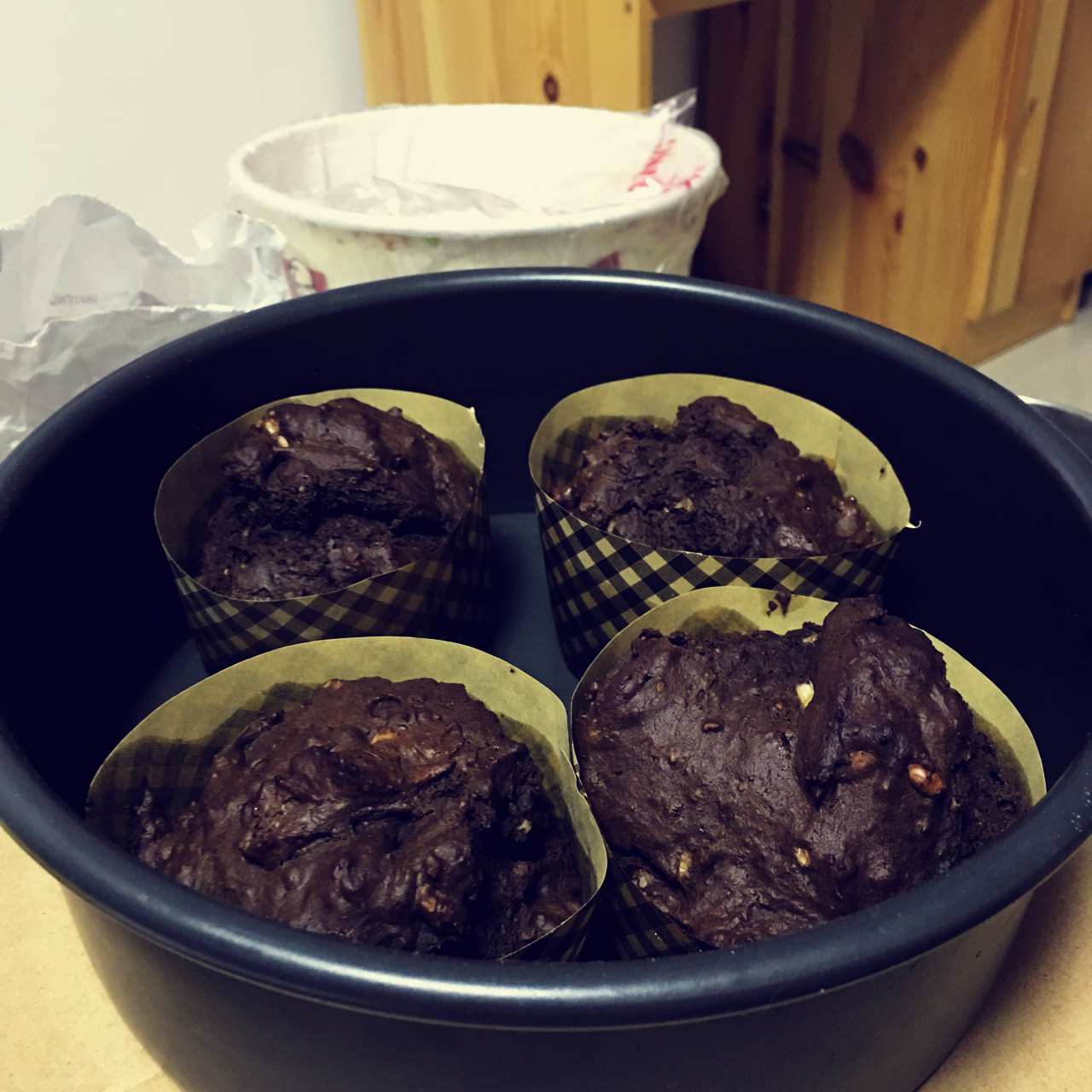 浓情巧克力摩卡马芬<Chocolate Espresso Muffins>
