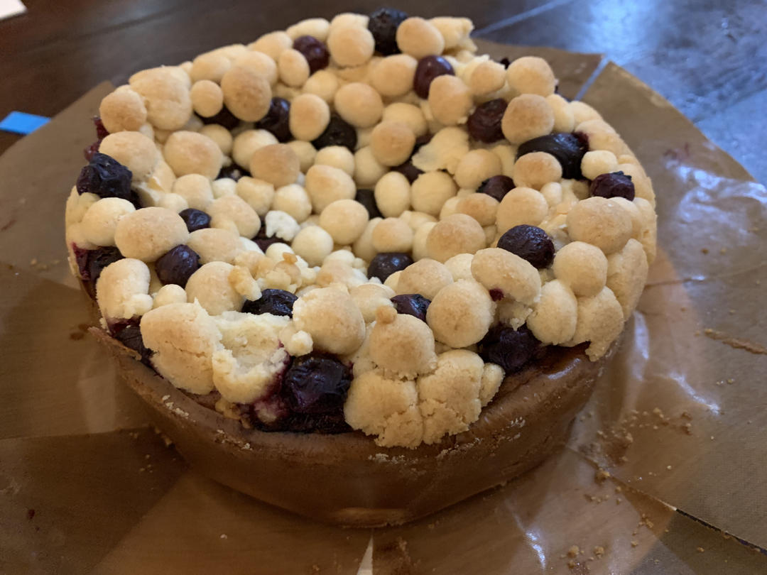 蓝莓奶酥芝士蛋糕