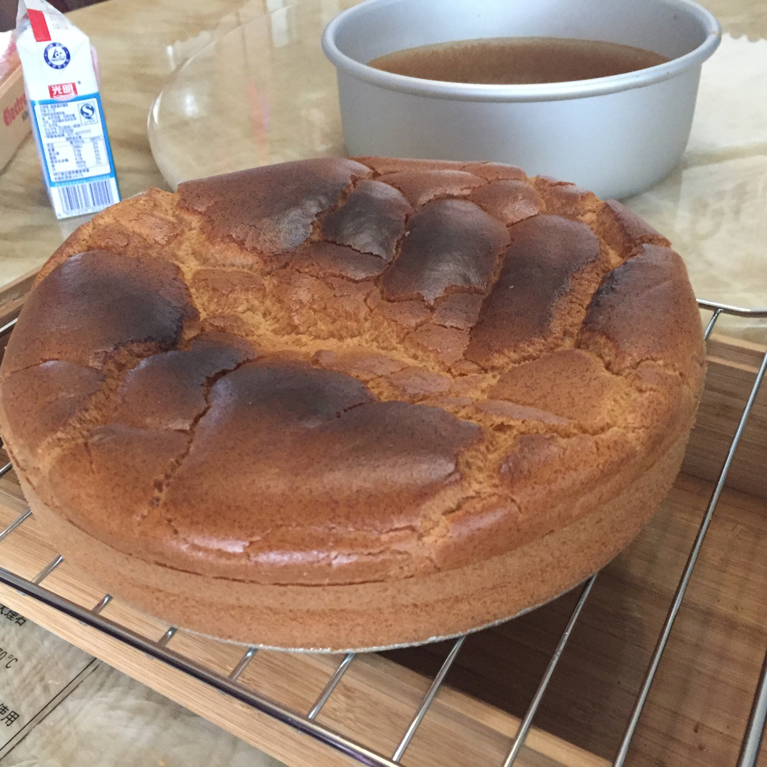 超详细8寸戚风蛋糕