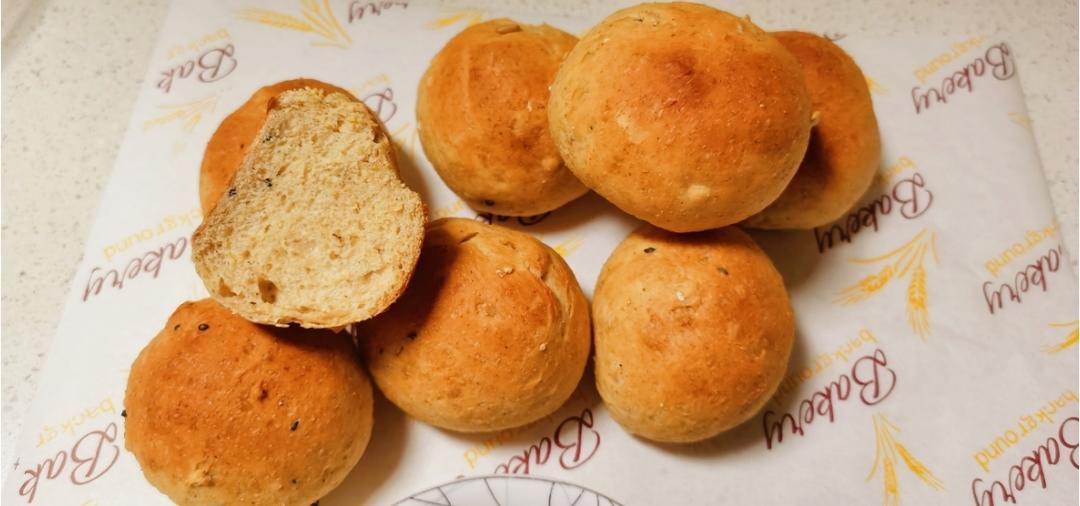 无油无糖全麦面包