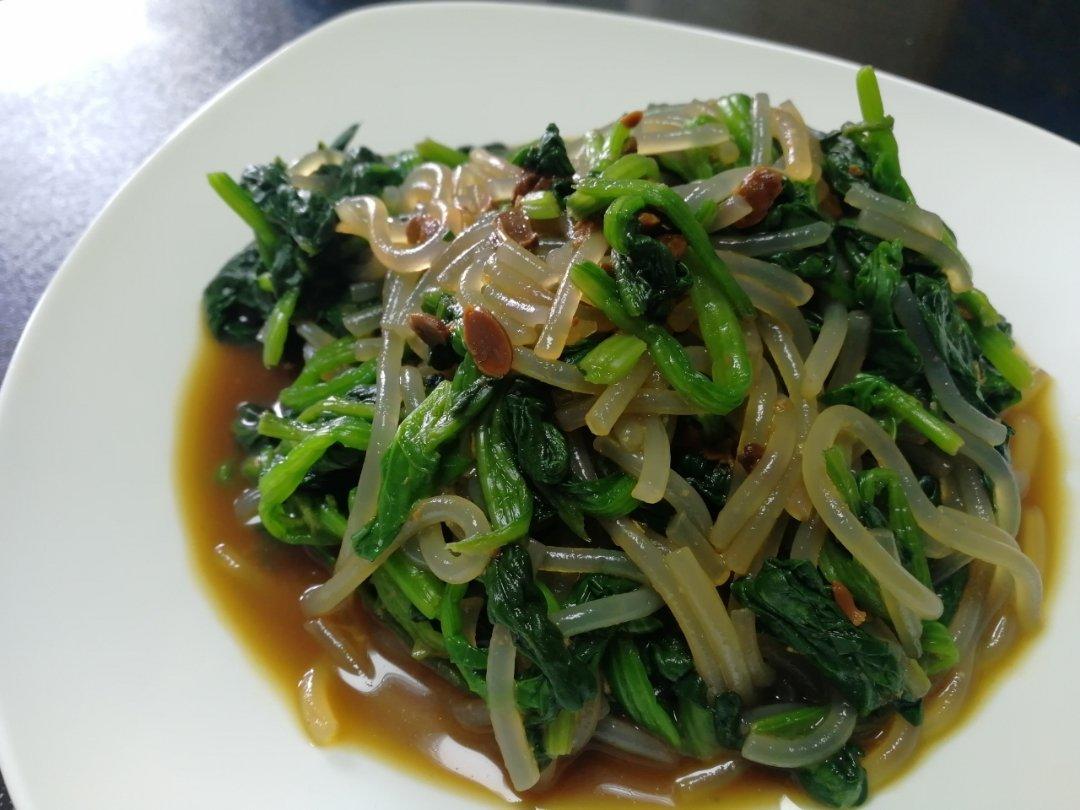 酱拌菠菜粉