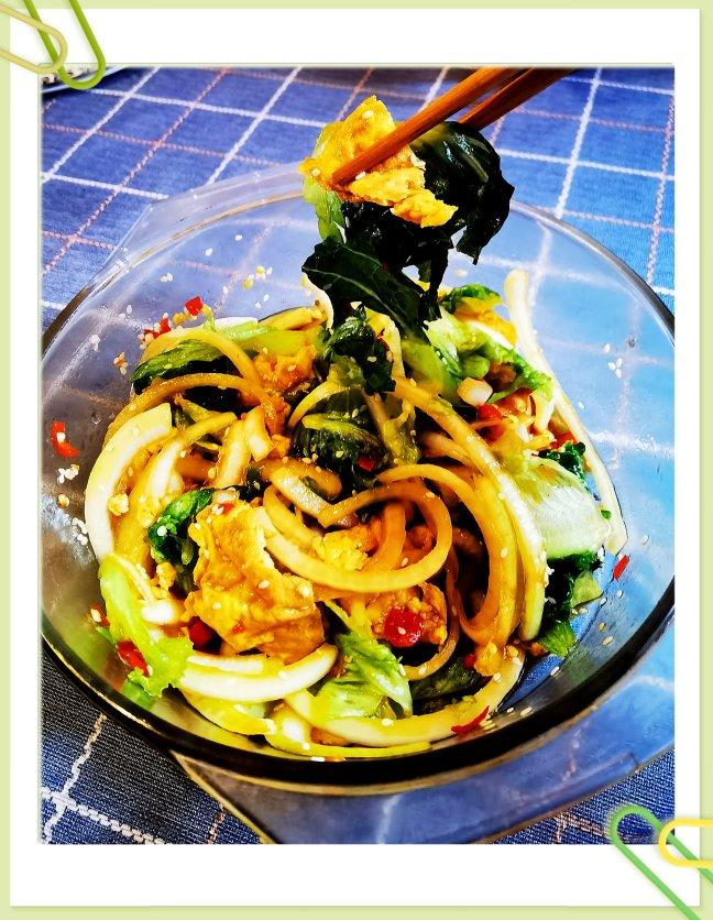 低脂低卡！生菜拌鸡蛋～掉称神器好吃不胖