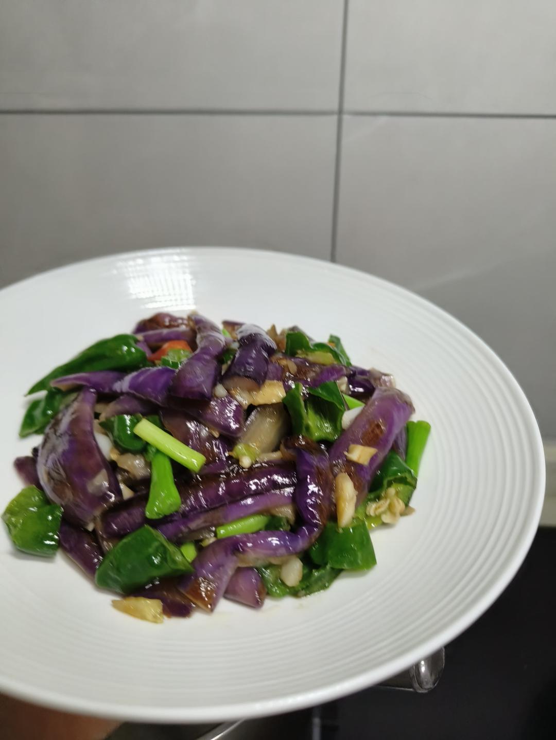 红烧肉沫茄子