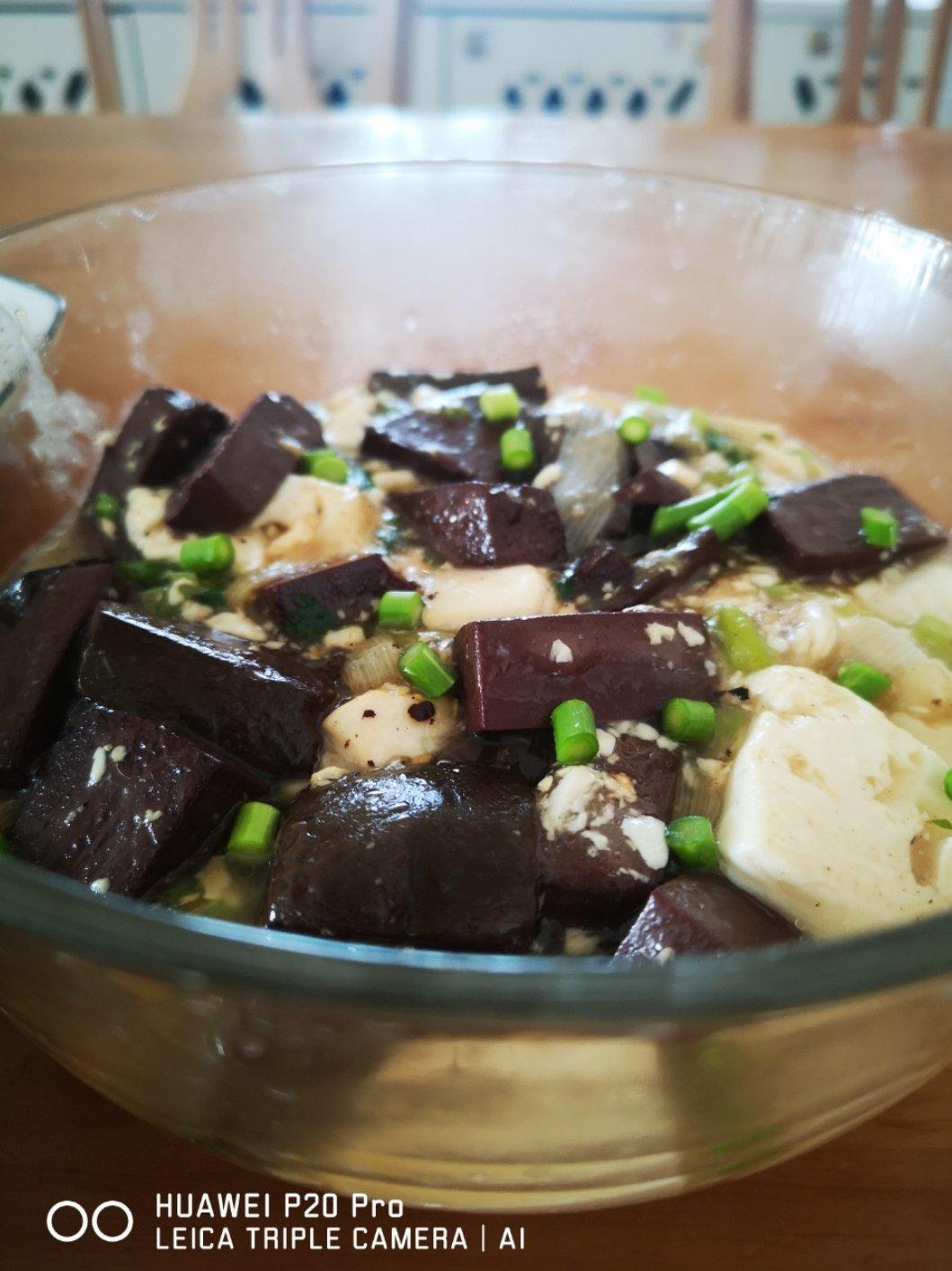 羊血豆腐