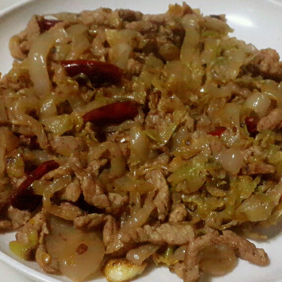 酸菜肉丝