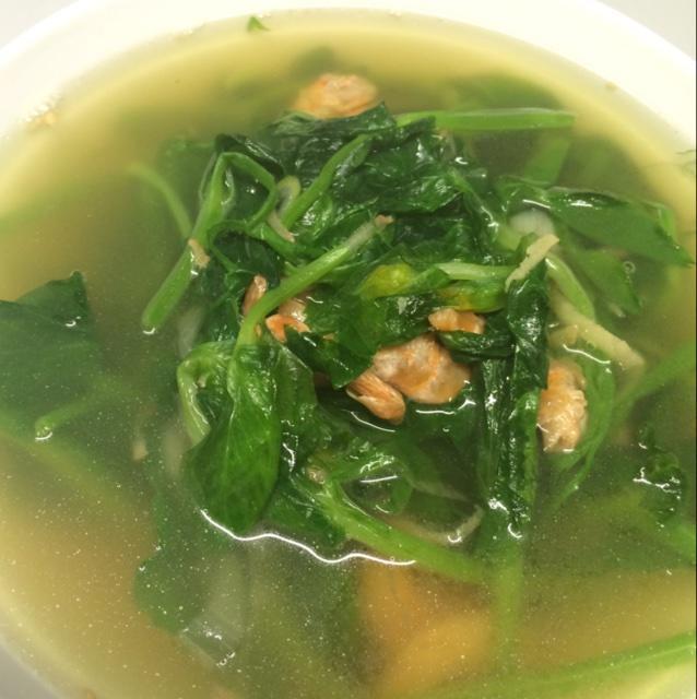 家常豌豆尖汤（勾氏私房菜）的做法