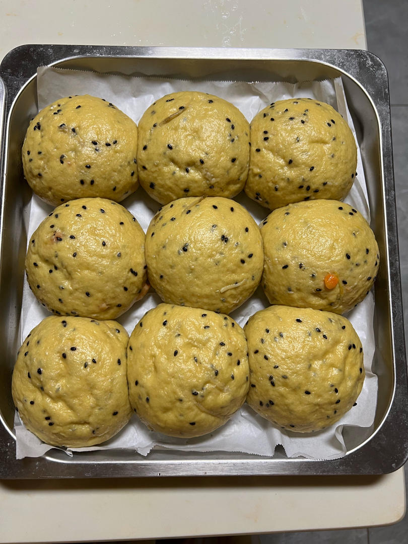 <可以说无敌健康>100%杂粮黑芝麻蜂蜜馒头