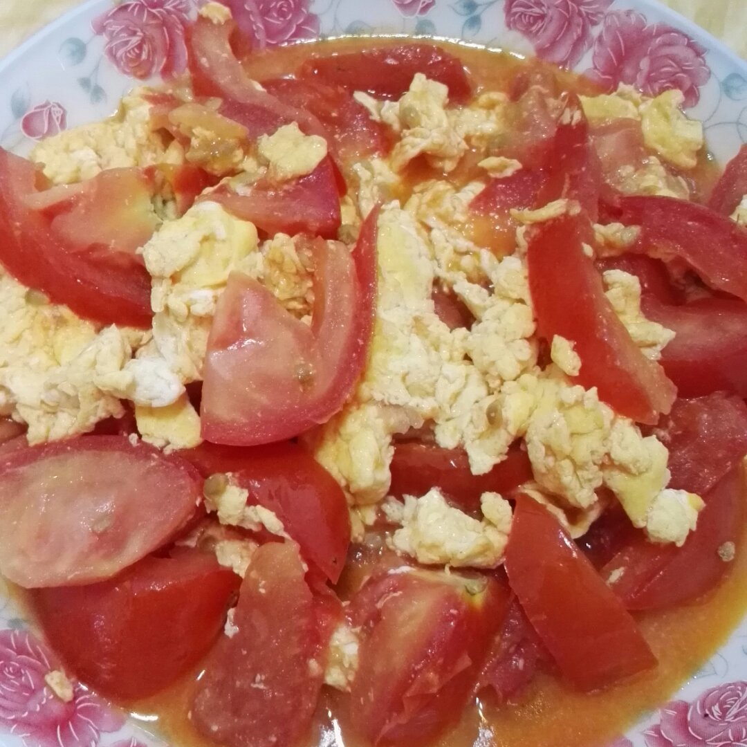 西红柿炒鸡蛋