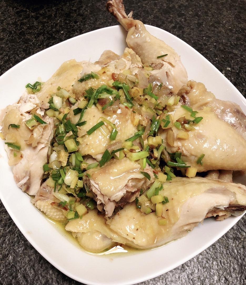 大龄厨渣做的葱油鸡姜葱鸡简单做法全详细到没下过厨都会做