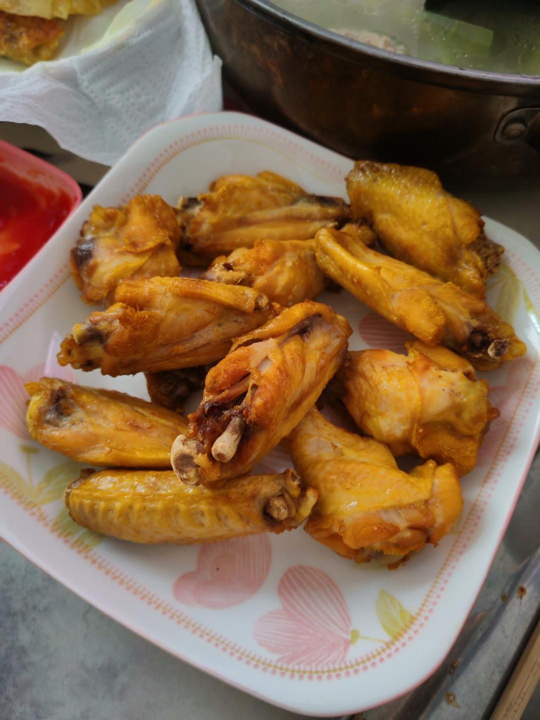 盐焗鸡翅