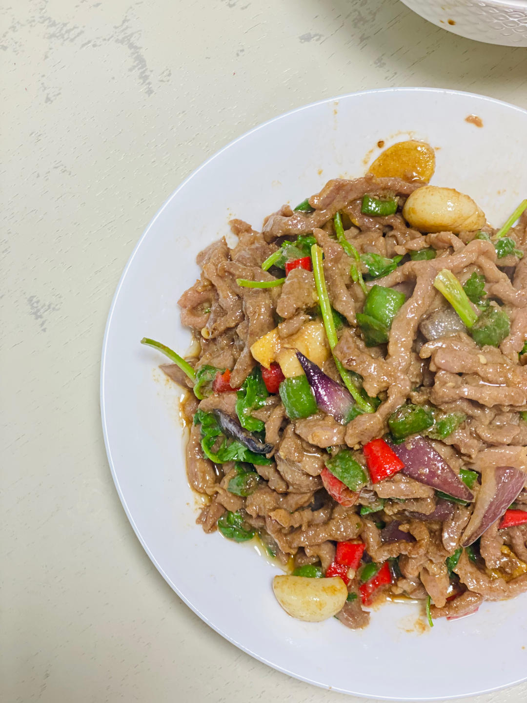 小炒黄牛肉，肉嫩味香！太好吃了简直是米饭杀手！