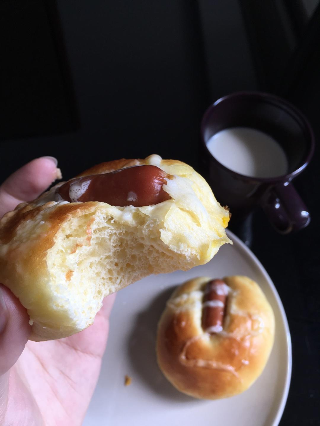 纯奶手撕吐司的做法 步骤1