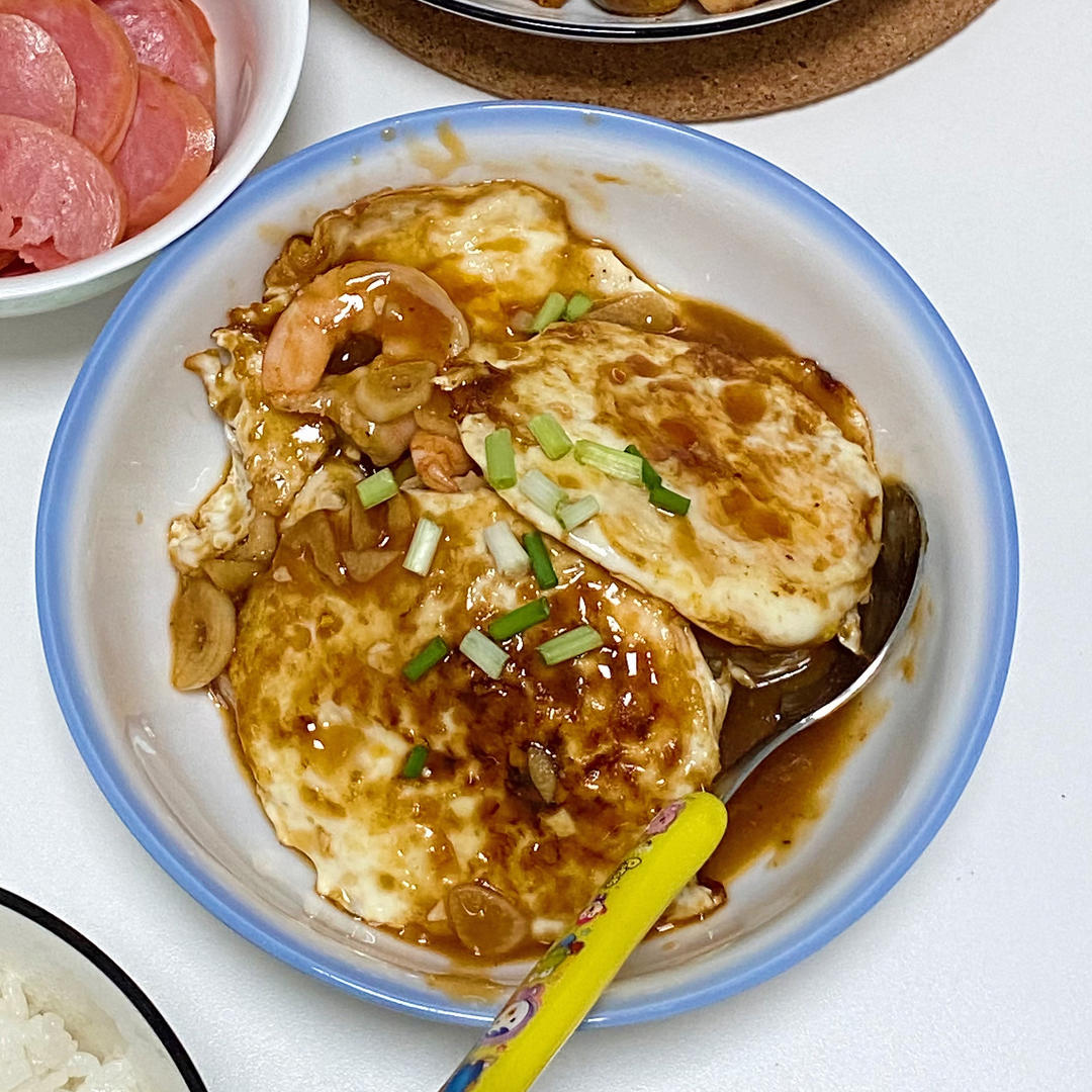鸡蛋神仙吃法～给肉都不换的糖醋荷包蛋