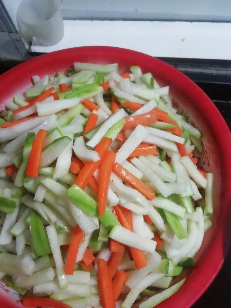 秘制糖醋爽脆腌萝卜条