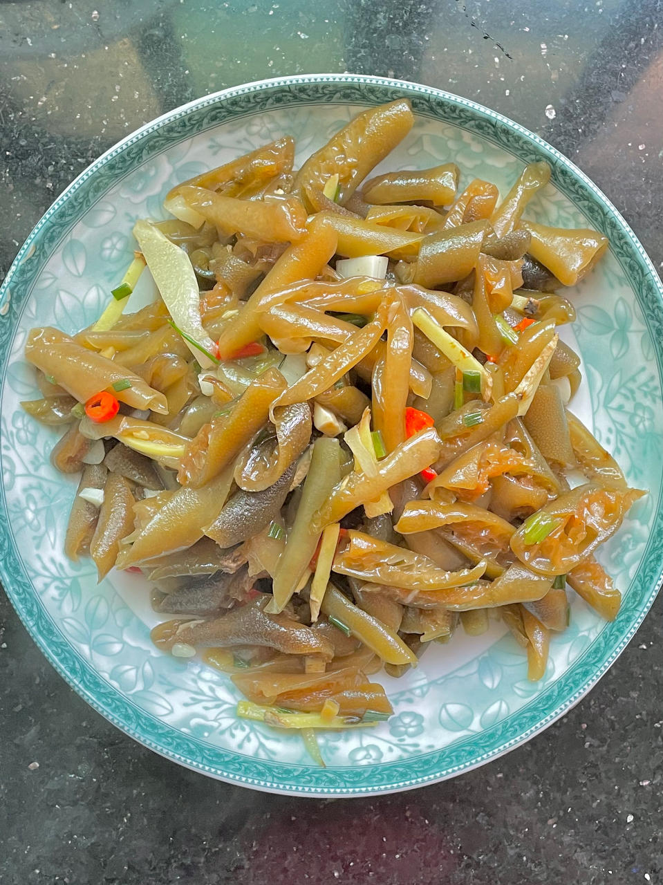 酸辣海笋