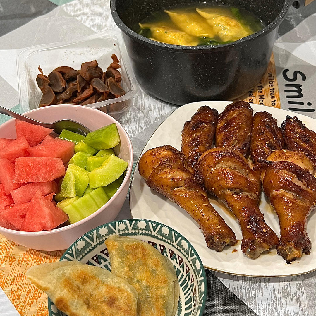 蜜汁鸡翅（烤箱版）
