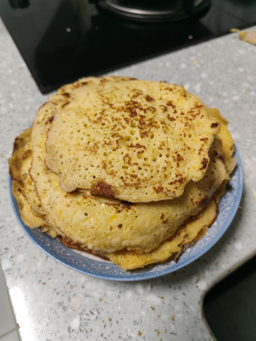 奶香玉米饼