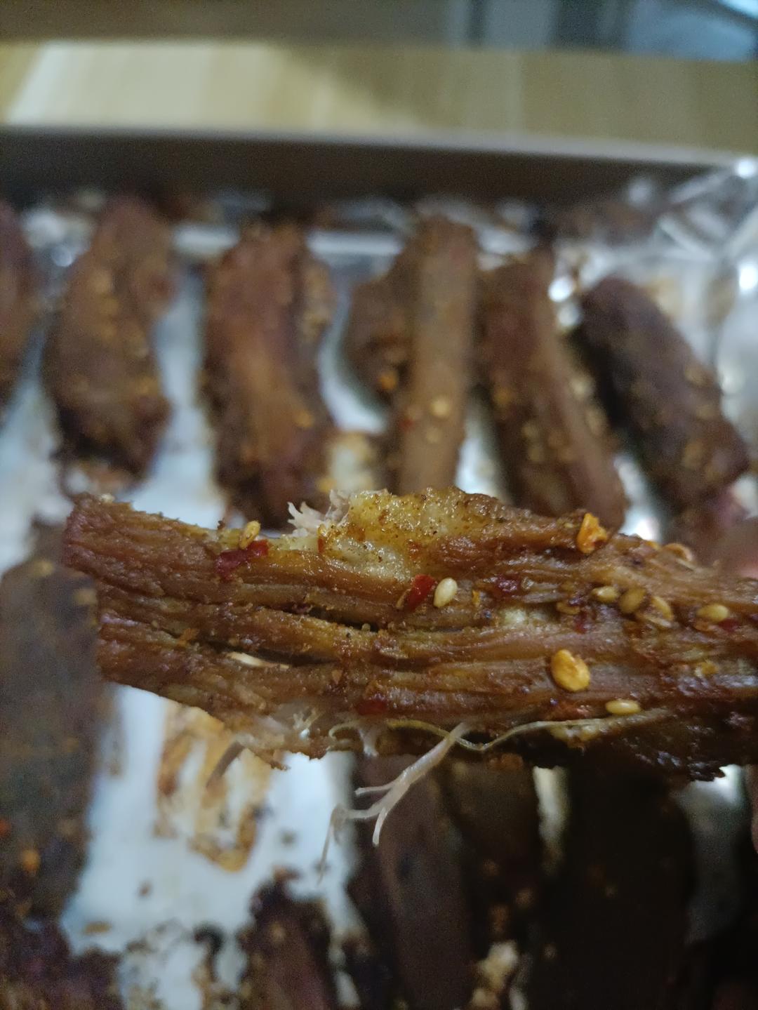 香辣手撕牛肉干