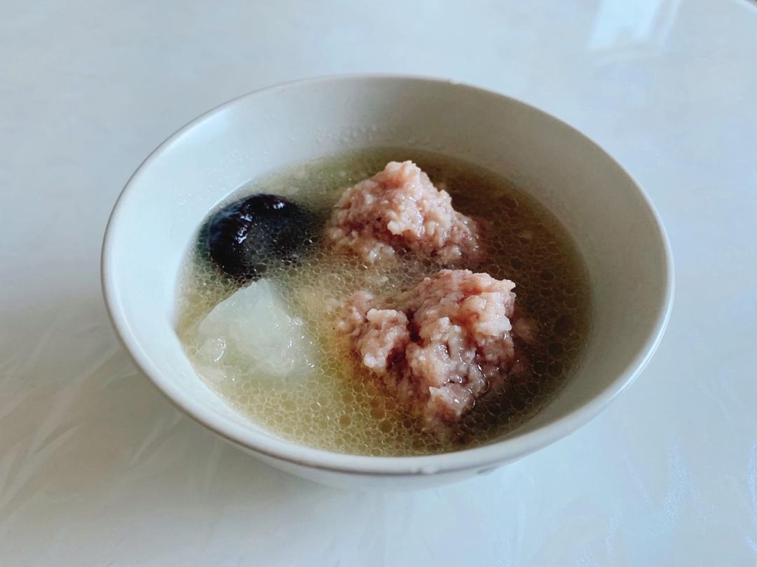 夏天不可错过的家常味--冬瓜丸子汤