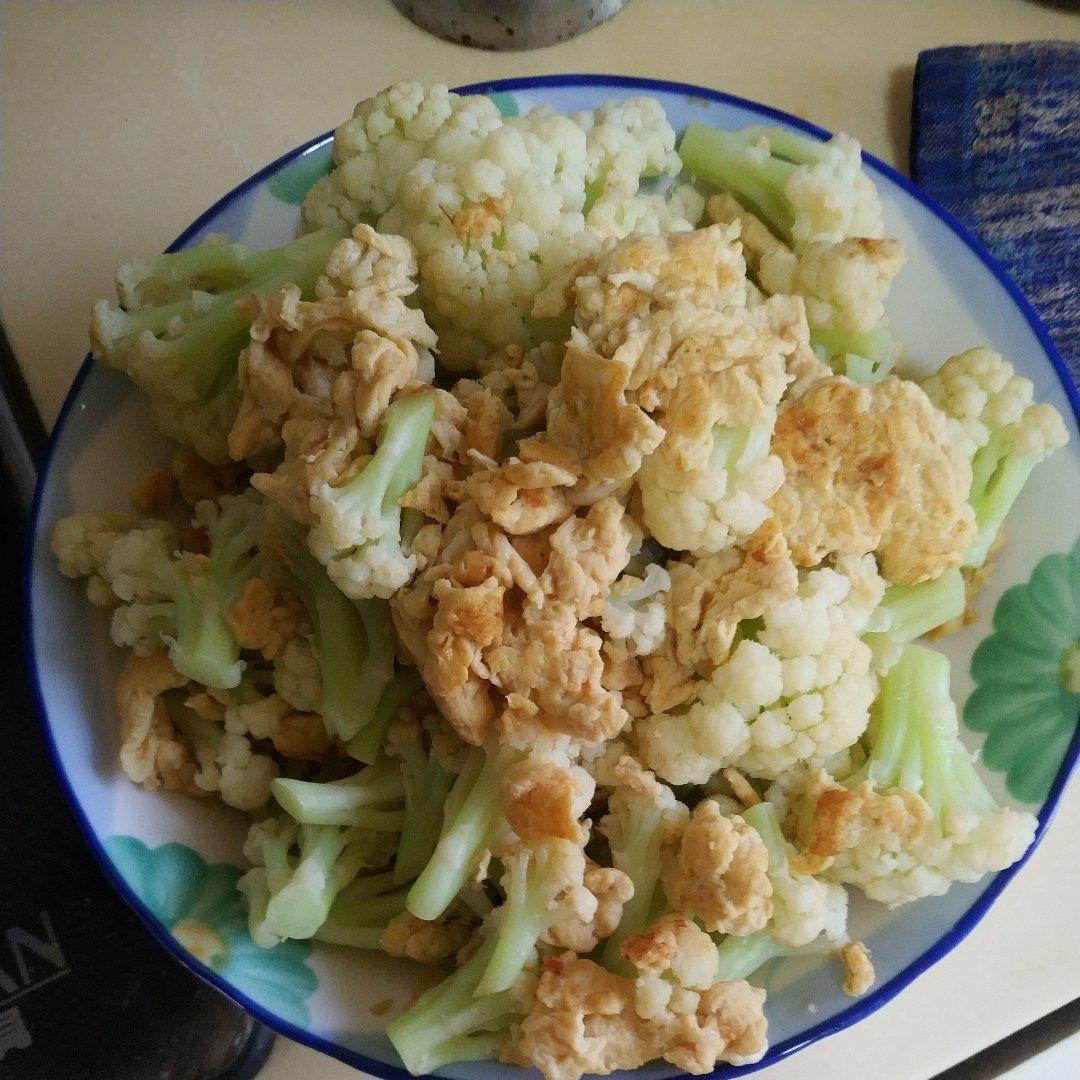 [补血菜谱]花菜炒蛋