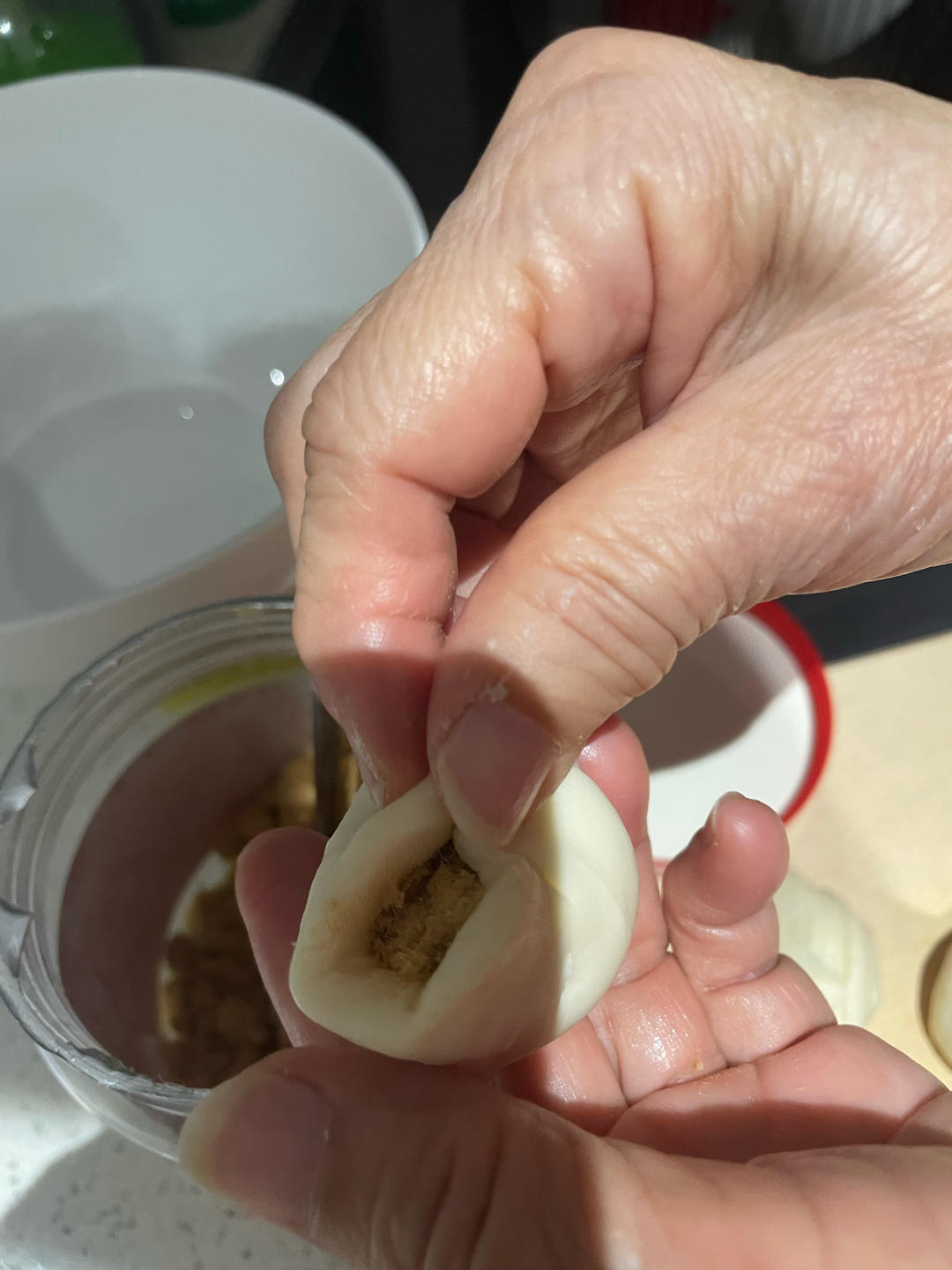 纯奶手撕吐司的做法 步骤1