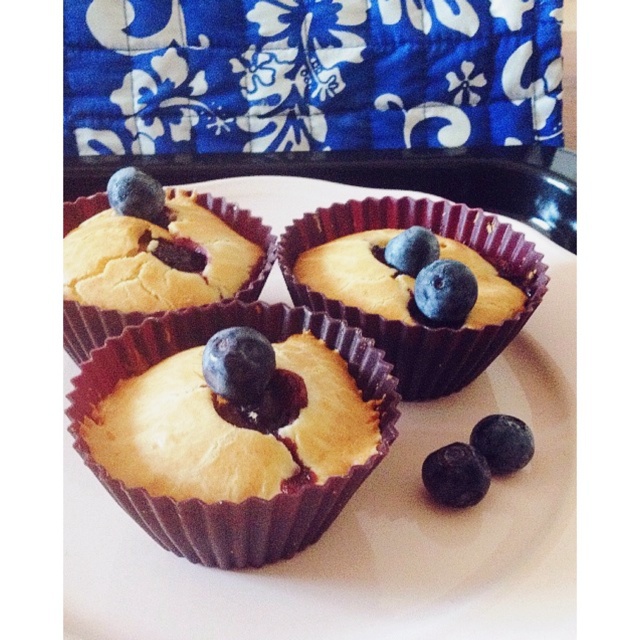 低脂蓝莓麦芬
