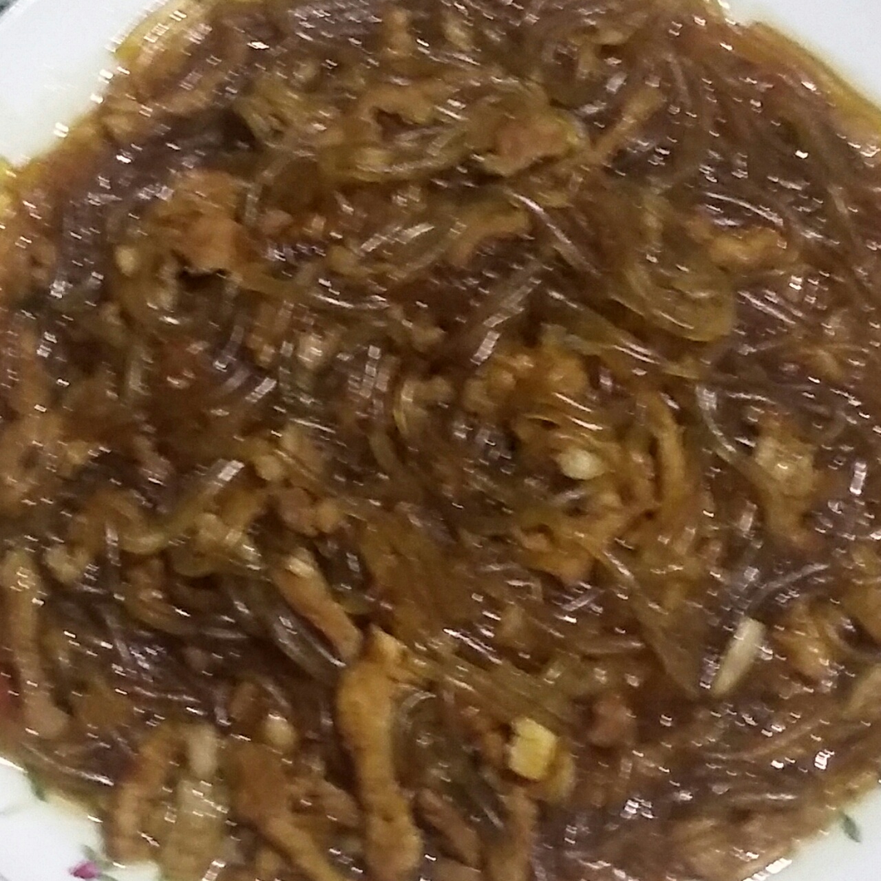 肉末粉丝煲