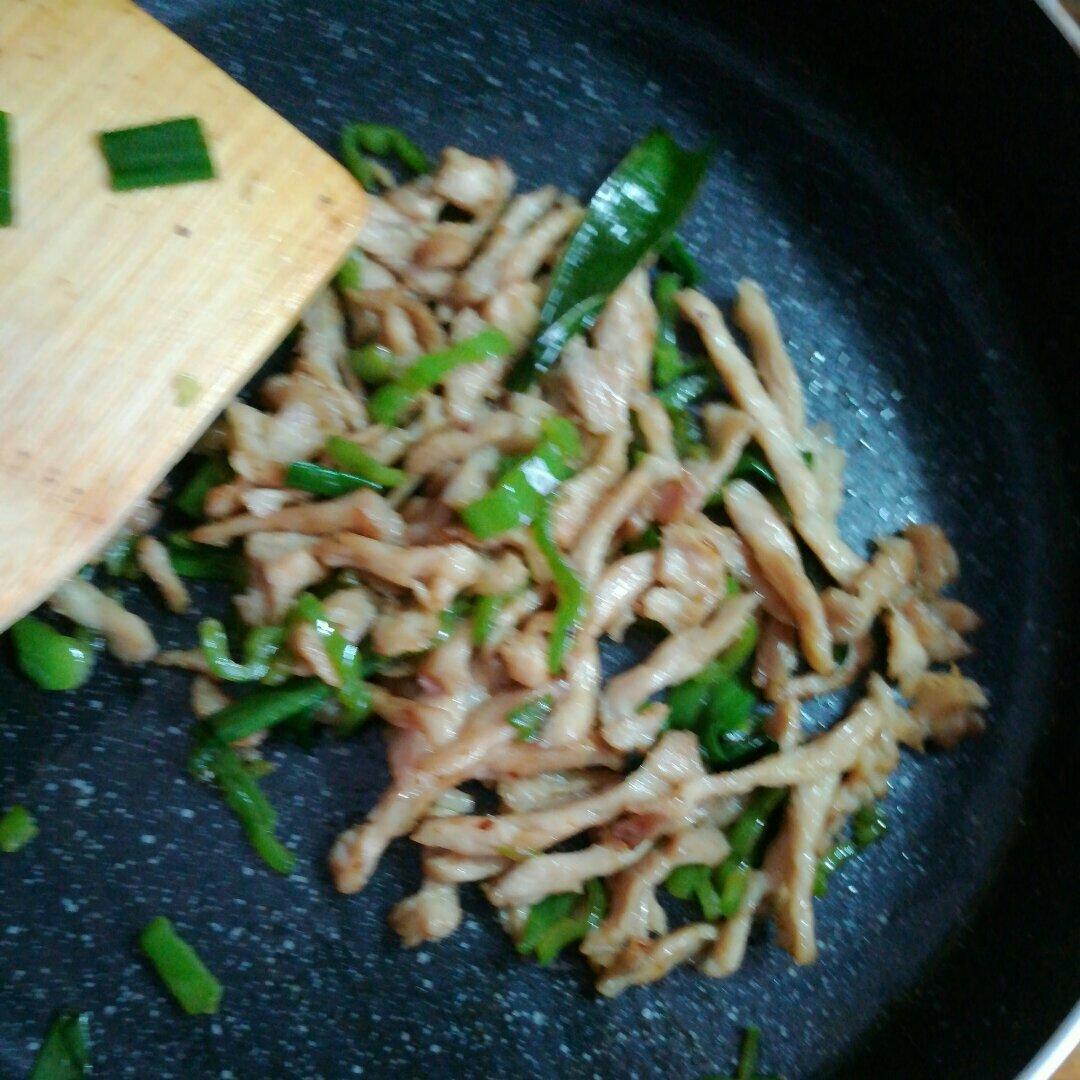 青椒炒肉丝