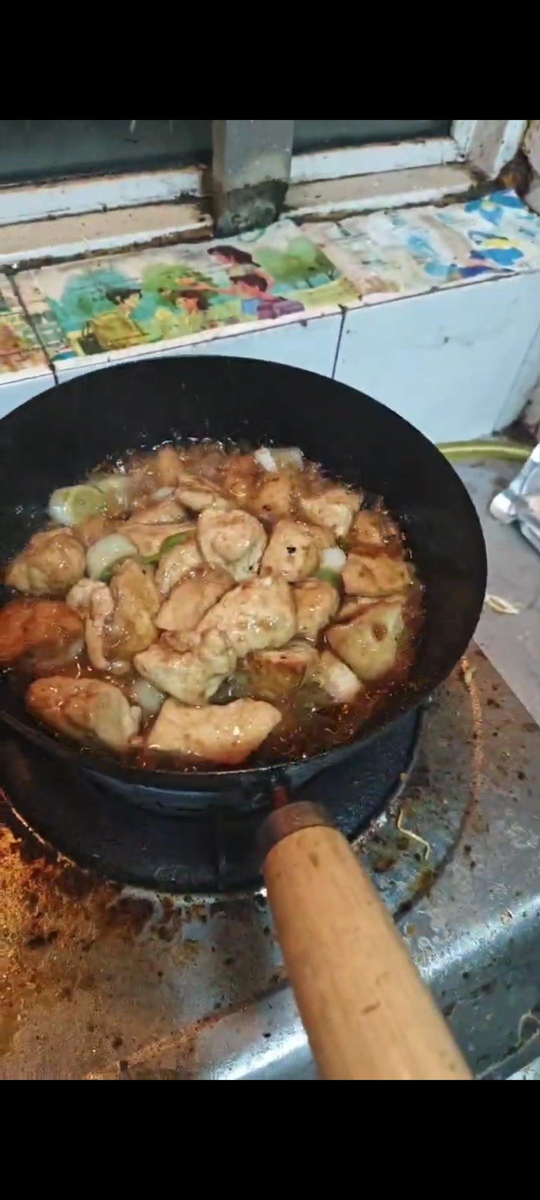 葱烧豆腐