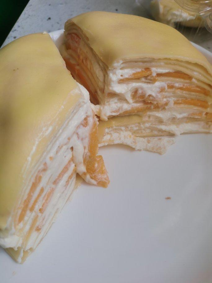 辰辰妈妈dd做的榴莲千层蛋糕